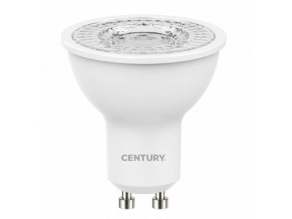 Žiarovka LED GU10, 230V, 6W, 3000K, 440lm, 120°, 30 000h, CRI>80, CENTURY stmievateľná