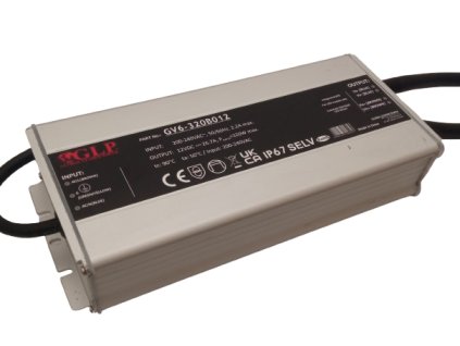Zdroj ZSI 12V/26.7A, 320W, IP67, GV6-320B012, 4 roky záruka