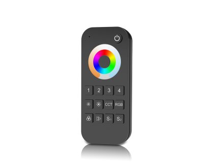 LED ovládač RGB+CCT, PRO-RT10, RF, 4 zóny