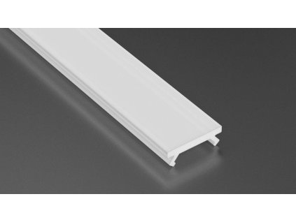 Lumines LED profilový kryt SLIM, PMMA, mliečny, 2m