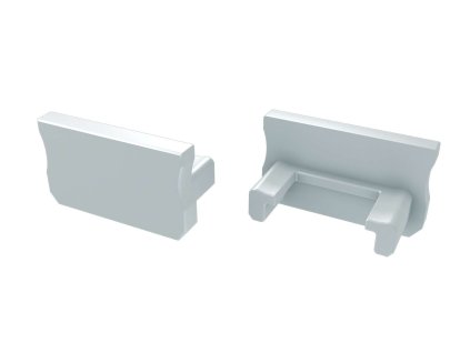 Lumines LED profilová záslepka A, ABS, biela, 12-0011-01
