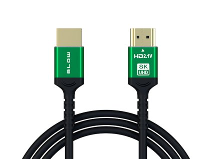 Šnúra HDMI k/HDMI k 2.0m, 8K, GREEN, verzia 2.1