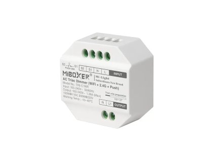 LED prijímač 230V/AC, 1.36A, 2.4GHz, Push