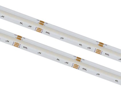 LED pásik COB, RGB+4000K, 24V, 16W/690lm/1m, 896 diód/1m, balenie 10m, IP66, 12mm, 6.25cm moduly