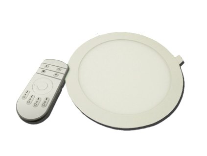 Svietidlo zapustené 230V, BIELE, LED 18W, 3000-6000K, okrúhly rámik, DO