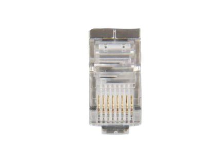 RJ konektor 8P8C, RJ-45 FTP, CAT5E, drôt