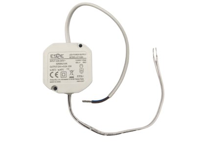 Zdroj ZSI 24V/0.5A, 12W, IP67, ESPE, LP1224CV, do krabičky KP68, 3 roky záruka