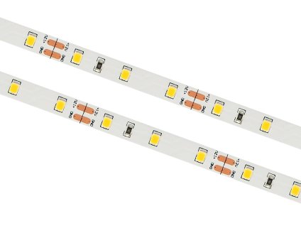 LED pásik 2835, biela-2700K, 12V, 4.8W/480lm/60 diód/1m, balenie 10m, SMD IP66, 8.3mm, 16.7mm modul