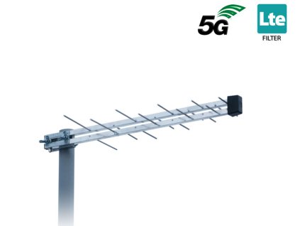 DVB-T/T2 Anténa P-18 G-SWITCH, L7, H/V, 21-48, 8/23dB, logaritmicko-periodicka, LTE700 5G