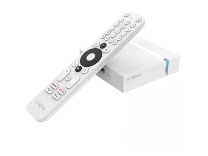 Multimediálne zariadenie Strong LEAP-S3+V2 biely 4K, Google TV box