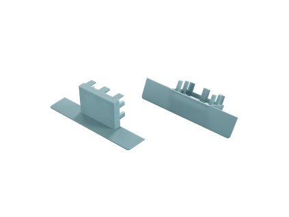 Lumines LED profilová záslepka AKIN, ABS, nebeská modrá (RAL 220 70 10)