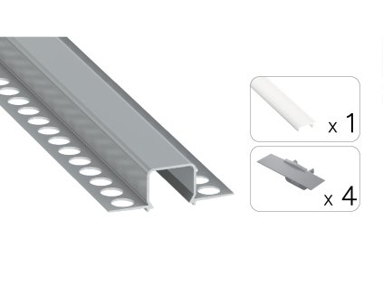 TEKKNI LED profil MOSSO2-SMR