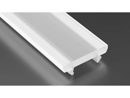 Lumines LED profilový kryt TERRA, PC, matný mliečny