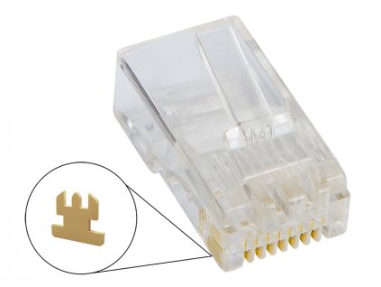 RJ konektor 8P8C, RJ-45, UTP