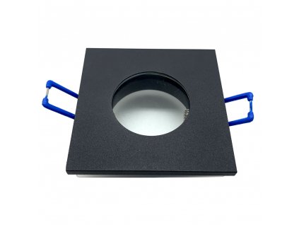 Svietidlo bodové MR16/GU10, SILVA, štvorcové, IP65, čierne