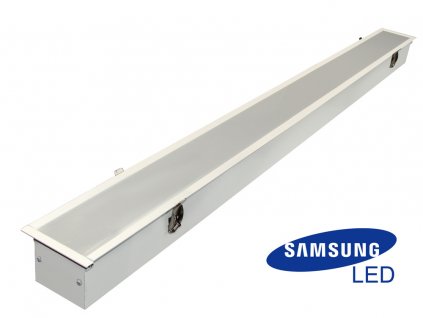 Svietidlo lineárne 1200mm, LED 36W, 4000K, biele, EDOM