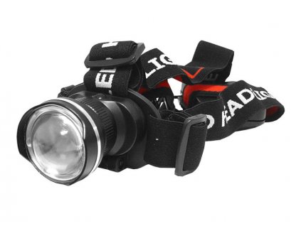 Svietidlo čelové TS-1102, 9W, ZOOM, 3xAAA