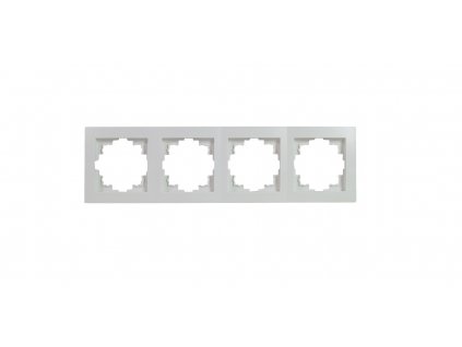 MODERN rámik 4P biely plast, H1-C004 W