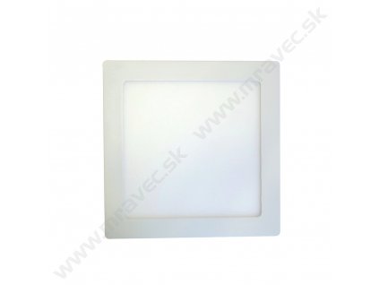 Svietidlo prisadené 230V, LED 12W, 4000K, štvorcový rámik, 17x17x36mm