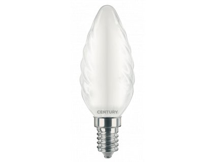 Žiarovka LED E14, 230V, 4W, 4000K, 360°, 470lm, CRI > 80, CENTURY