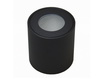 Svietidlo bodové, prisadené MR16/GU10, FARA, válec, 80x84mm, IP54, čierne