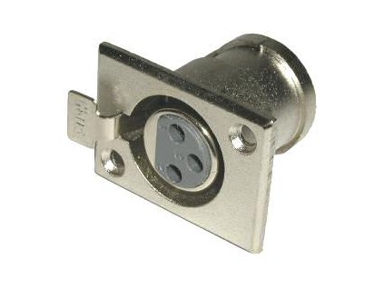 XLR zdierka 3-PIN panelová