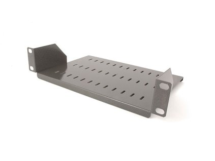 Rack polica 10", 1U, hĺbka 150mm, RAL9004