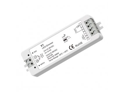 LED stmievačový prijímač Pro-V1, 5-36V, 8A, 96-192W