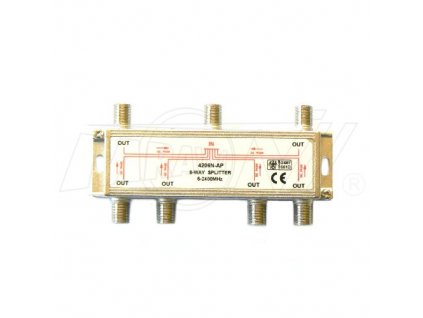 Rozbočovač 6-1 F 5-2400 MHz , JS 4206N-AP, 6x výstup DC