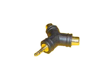 Rozbočovač JACK 3,5 st K/2 CINCH Z (Y)