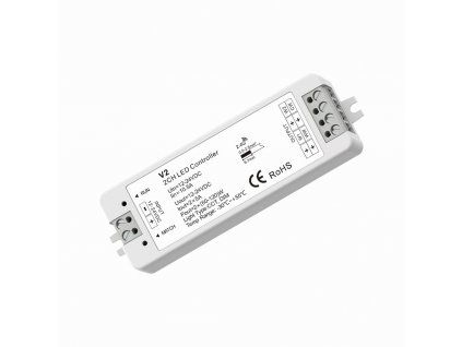 LED stmievačový prijímač Pro-V2,12-24V,2x5A, 60-120W