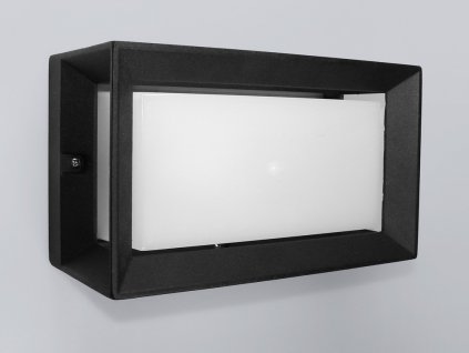 Svietidlo fasádne Falin, E27, IP54, čierne, LED max.18W