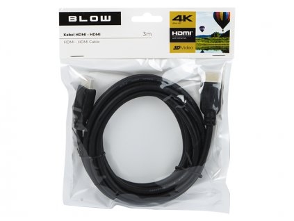 Šnúra HDMI k/HDMI k 3.0m, 2.0, 4K