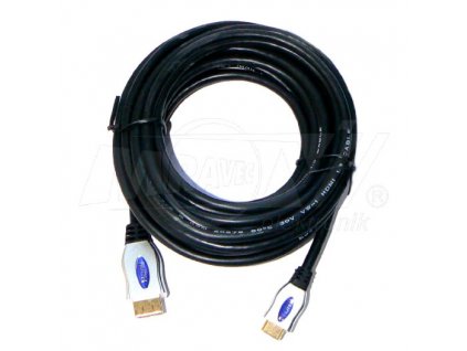 Šnúra HDMI k/HDMI mini k 2.5m , chróm