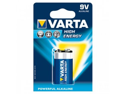 Batéria 9V 6LR61, VARTA High Energy, 1ks