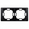 SIMON Basic Neos, rámček 2x, grafitový, BMRC2/28