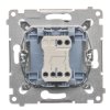 SIMON 54 vypínač č.5, strieborná matná, DW5.01/43
