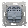 SIMON 54 Trojitý spínač, radenie č. 3x1, 10AX 250V, strieborná matná, DW31.01/43