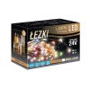 Vianočná reťaz Slzy, 2m, 20x LED, 6000K, 3V, IP20, séria Brown