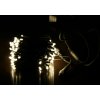 Vianočná záclona - cencúle, 7.2W, 5m, 120xLED, 3000K, IP65, séria Gold