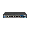 BCS BASIC switch PoE, 8x port 10/100/1000Mbps, 2x UPLINK 10/100/1000Mbps