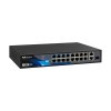 BCS BASIC switch PoE 16x port 10/100Mbps, 2x UPLINK 10/100/1000Mbps