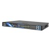 BCS BASIC switch PoE 16x port 10/100/1000Mbps, 2x UPLINK 10/100/1000Mbps