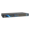 BCS BASIC switch PoE 24x port 10/100/1000Mbps, 2x Uplink 10/100/1000Mbps