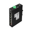 BCS LINE switch, PoE porty 4×RJ45 100Mbps, Uplink porty 1×RJ45 1Gbps / 1×SFP 1Gbp