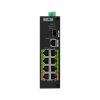 BCS LINE switch PoE, 8xRJ45 port 100Mbps , Uplink port 1×RJ45 1Gbps / 1×SFP 1Gbps