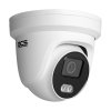 BCS VIEW IP kamera, dome, 4Mpx, prevodník 1/1.8" PS CMOS, s objektívom 2.8mm