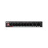 BCS LINE switch PoE 8x port 100Mbps, 2x UPLINK 1Gbps