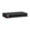 BCS LINE switch PoE 8x port 100Mbps, 2x UPLINK 1Gbps