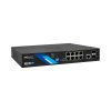 BCS BASIC switch PoE 8x port 10/100/1000Mbps, 2x UPLINK 10/100/1000Mbps